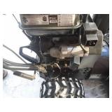 Poulan Pro 24/9 snow blower with electric start. Used condition. Tested & works. As shown.