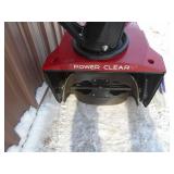 Toro 721E power clear snow thrower with electric start. Tested & works. As shown.