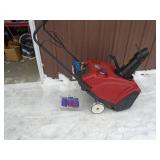 Toro power clear 721 snow thrower. Used condition. Tested & works. As shown.