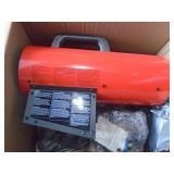 Mr Heater factory recondition 60000 btu forced air propane heater with hose & regulator. As new. As shown.