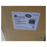 Mr Heater 20000 btu dual fuel vent free wall mount heater. Factory reconditioned. As shown.