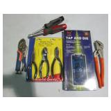 40pc Tap and Die set, 3pc tool set,...