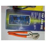 40pc Tap and Die set, 3pc tool set,...