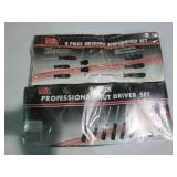 9pc Professional nut driver set & 8...