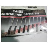9pc Professional nut driver set & 8...