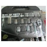 14pc 3/8in drive metric socket set ...