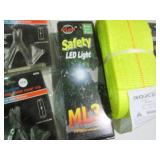 4in x 20ft tiw strap, LED safety li...