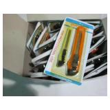 Case lot of 2pc retractable box cut...