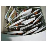 Case lot of 2pc retractable box cut...