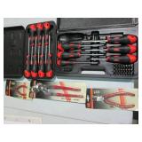 31pc screwdriver and bit set, 7pc T...