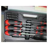 31pc screwdriver and bit set, 7pc T...
