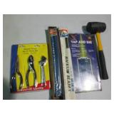 40pc Tap and Die set, 3pc 6in tool ...