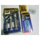 4pc flashlight set, 40pc Tap and Di...