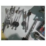 Ratchets, wrenches, reach tools, gl...
