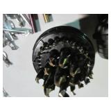 Blackened drill bits with case, hea...