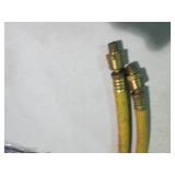 Pair of swivel end rubberized air h...