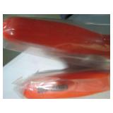 Pair of swivel end rubberized air h...