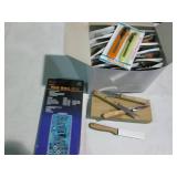 Case lot of 2pc retractable box cut...