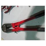 Assorted size bolt cutters, channel...