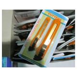 Case lot of 2pc retractable box cut...
