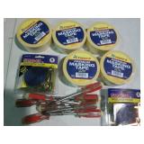 5-Rolls premium masking tape 1.89yd...