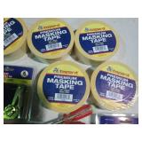5-Rolls premium masking tape 1.89yd...