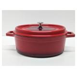 Like-New SWISS PRO Cast Iron Enamel Dutch Oven