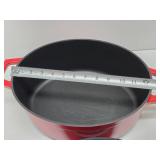 Like-New SWISS PRO Cast Iron Enamel Dutch Oven