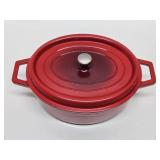 Like-New SWISS PRO Cast Iron Enamel Dutch Oven
