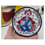 Awesome Vintage Large Size Bright Colorful Clown Shoes