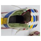 Awesome Vintage Large Size Bright Colorful Clown Shoes