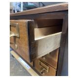 Excellent Restored Vintage 15-Drawer Card Catalog Cabinet