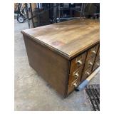 Excellent Restored Vintage 15-Drawer Card Catalog Cabinet