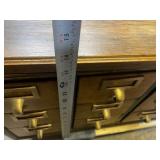 Excellent Restored Vintage 15-Drawer Card Catalog Cabinet