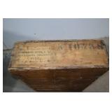 Antique Northrup King Seed Display Cabinet with Original Graphics