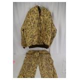 Cornfield Camouflage Jacket, Pants, and Cap Set - X-Large