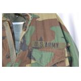 US Army Woodland Camo Field Jacket Large Regular
