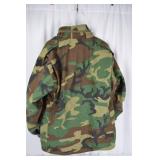 US Army Woodland Camo Field Jacket Large Regular