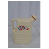 Universal Cambridge pottery jug with floral motif