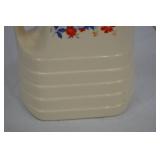 Universal Cambridge pottery jug with floral motif