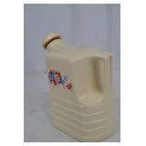 Universal Cambridge pottery jug with floral motif