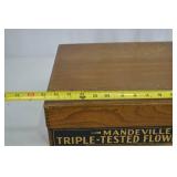 Antique Mandeville And King Co. Seed Box