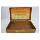 1900 D.M. Ferry & Co. Flower Seeds Wooden Display Box