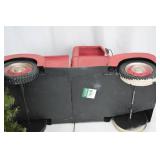 Red Truck Holiday Decor with Faux Christmas Tree