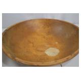 Set of 4 Vintage Wooden Bowls - Assorted Sizes