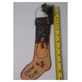 Christmas Decor Lot: Snowman Figurines, Santa Doll, Holiday Houses