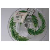 Set of 8 Ambiance Collections Pinecone Wine Glasses 8.5 in Handpainted