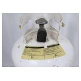 Standard Propane Tank, White, Used Condition