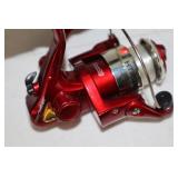 Lot of 4 Ice Fishing Rods and Reels - 13 White Noise, Jason Mitchell Meat Stick, Pro Series, OptiMax