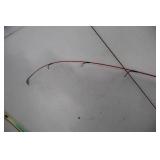 Lot of 4 Ice Fishing Rods and Reels - 13 White Noise, Jason Mitchell Meat Stick, Pro Series, OptiMax